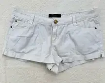 Y2K Vintage South Pole White Denim Shorts