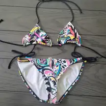 Op swim bikini swimsuit size small women's