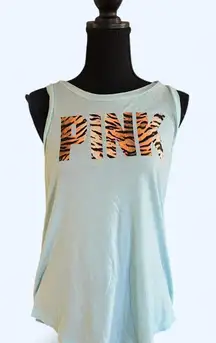 Victoria's Secret PINK tank top with tiger print Size Small