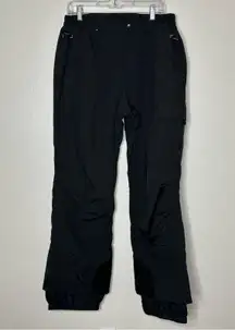 Obermeyer Cargo Black Snow Pants Snowboarding Skiing Womens 14