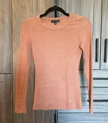 Ribbed Long-sleeve Top