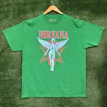 Nirvana In Utero Fairy Album Grunge Band Tee XL