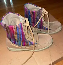 Tropical Moccasin Boots