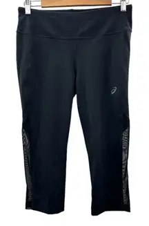 ASICS Black W Capri Low Rise Leggings Size M‎