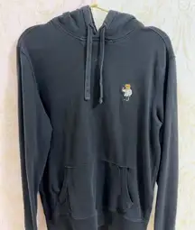 Black Polo Bear Ralph Lauren Hoodie Size small