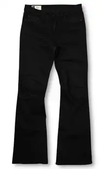 GAP Perfect Boot Mid Rise Jeans Denim Women's 28" 6R Black