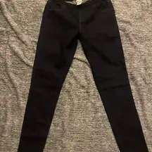 stretch JEGGINGS Medium Y2K Vintage 2000s dark denim