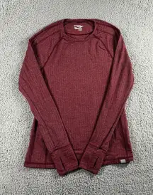 Saucony Shirt Women Medium Long Sleeve‎ Thumb Hole Running Activewear