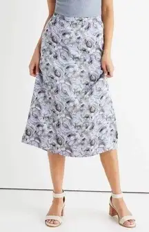 Downeast Ari Midi Skirt in Floral Breeze