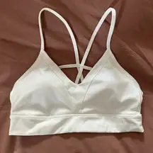 Vitality Sports Bra Size M Medium White