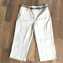 Lee Natural Fit Tan Capri Pants Size 14