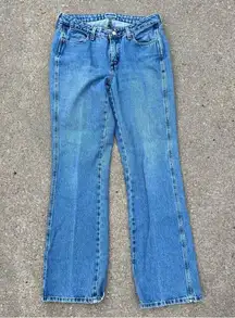 Vintage Y2K Wrangler low dip boot flare jeans 9/10 X 34