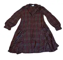 LOU & GREY soft plaid dress