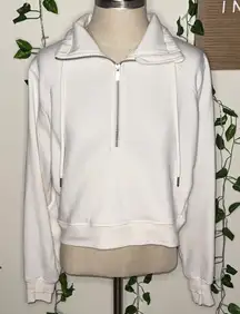 Target All In Motion Quarter Zip Semi Cropped Sweatshirt