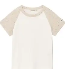 GLOWNY 90S RAGLAN BABY TEE (COOKIE)