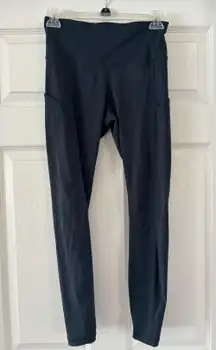 Woman’s Navy Workout Leggings - Size Small