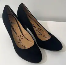 American Rag black suede pumps Size 8