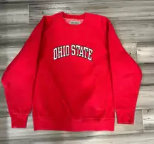 Vintage 90s Ohio State Buckeyes Crewneck Sweatshirt Steve & Barry's Sz S NCAA