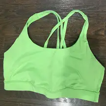 Lululemon Green Energy Sports Bra