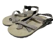 Chaco Size 10 Grey Z Cloud Womens HIking Trail Sport Open Toe Sandals