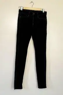 Black  Skinny Jeans Size 26 EUC