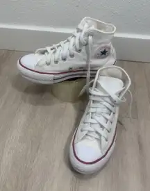 (20)Converse Chuck Taylor All Star High Top Light Pino Canvas Sneakers Shoes 2.5