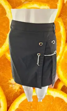 Hot Topic Black Goth Chain and Loop Closure Size XL