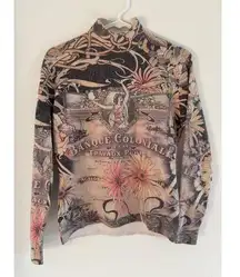 Etoile du Monde Sweater Womens Size Medium Vintage Banque Colonial Old Money Vtg