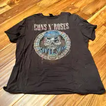 Men’s Guns N’ Roses civil war amplified brand t-shirt. Size xl
