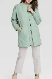 NWT Universal Thread Mint Green Quilted Jacket