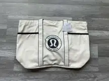 Lululemon Daily Multi Pocket Canvas Tote Bag New With Tags 20L
