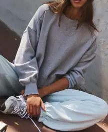 NWT Free People FP Movement Intercept Pullover - Heather grey - XL