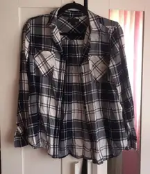 J. Crew Blue Plaid Flannel