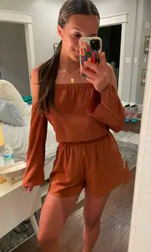 Taupe Romper