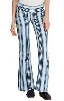 Free People We the Free Journey Stripe Flair Jean size 29 New with Tag