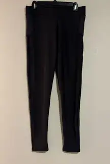 NWT CM Fashion Black Skinny Leggings with Side Pockets size XL