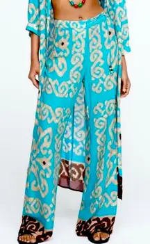 Zara  Flowing Printed Pants 7484/151