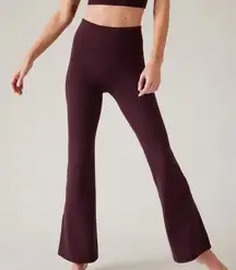 Athleta Maroon Boot Cut Yoga Pants