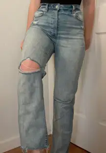 Rib cage Straight Jeans