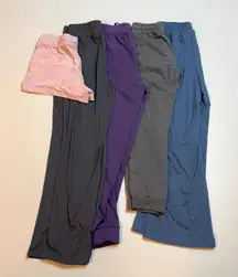 Women’s Large Sweats Pants Shorts Bundle Lounge Cozy Basic Casual Sporty