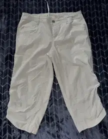 Kuhl Boulder Kapri Pants Womens Gray Size 8