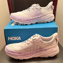 New Women’s Hoka Speedgoat 6 Lavender Athletic Sneakers Shoes
