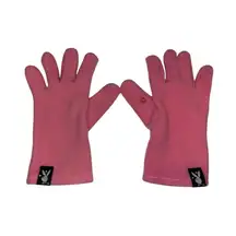 Playboy Bunny Vintage Y2K Fleece Winter Gloves Snow Fuzzy Soft Ski Snowboarding