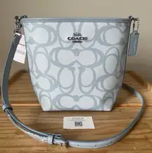 Coach City Bucket Bag In Sketch Signature Canvas