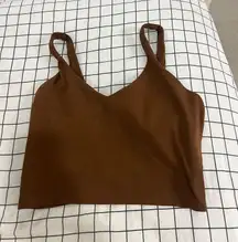 Brown Lululemon Align Tank 
