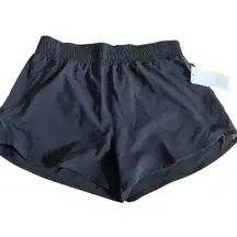 All in Motion Women's Black  Mid-Rise 3" Run Shorts - Size XS - NWT