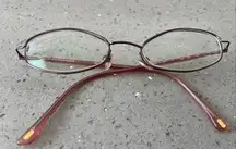 BCBG Maxazria Eyeglasses Frames ONLY BG SPL 50 49-17-140mm Japan full rim rose