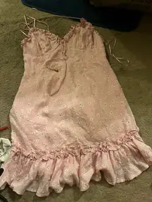 Skyler + madison pink mini dress M