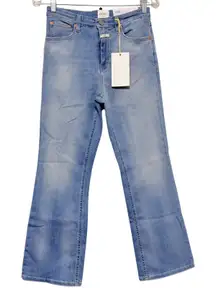 CLOSED Hi Sun High Rise Flared Crop Jeans Light Blue Denim Women's Size 25x32