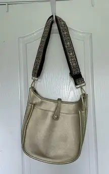 Elegant Gold Shoulder Bag